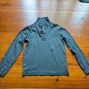 Banana Republic 1/4 button up long sleeve